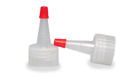 Plastic Red Tip Yorker Caps